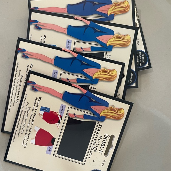 Shibue no line strapless panty new with tags small S - Picture 3 of 6